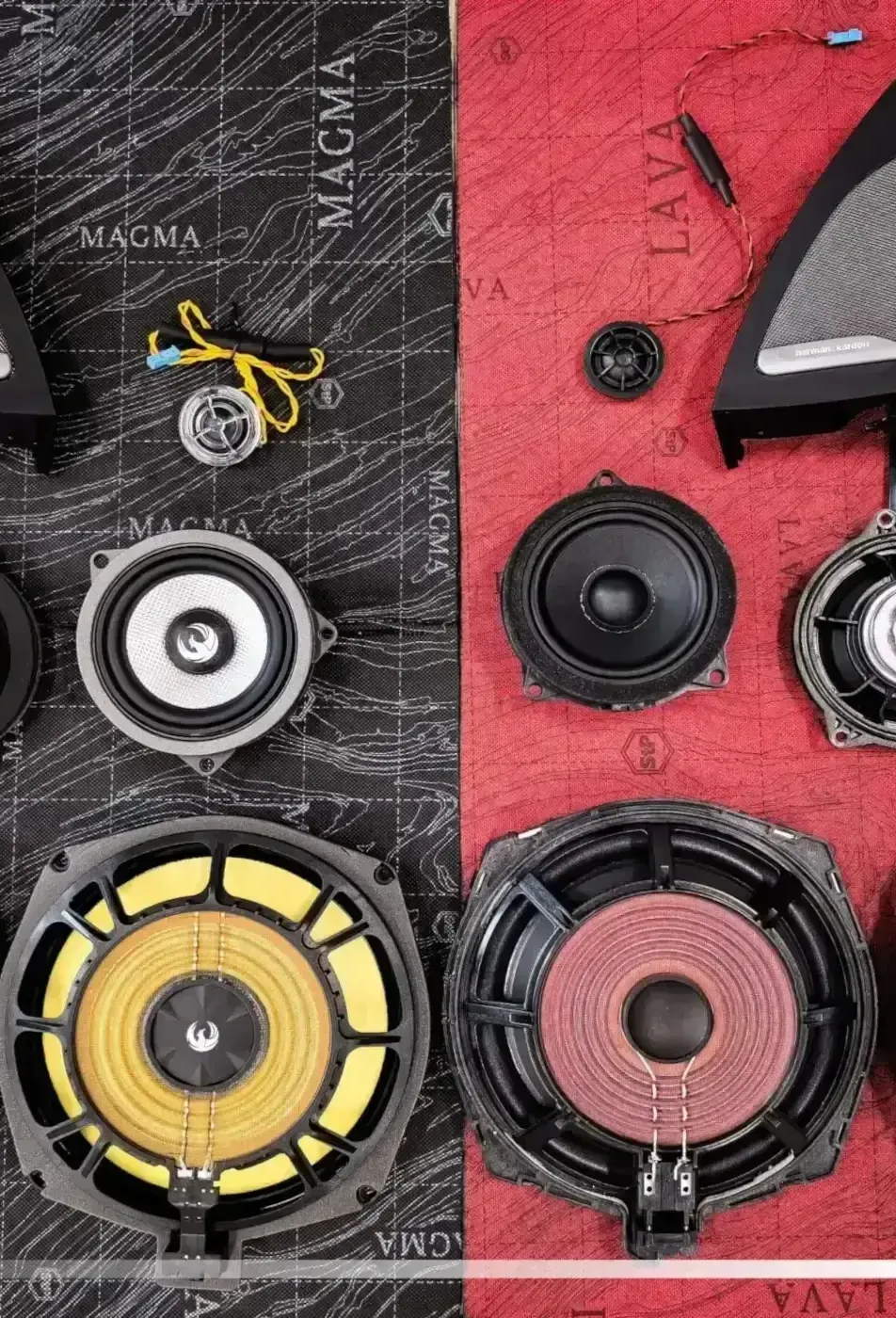 Głośniki samochodowe przygotowane do montażu – car audio Olsztyn